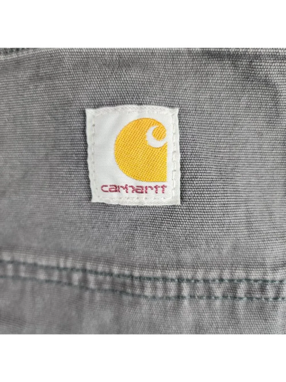 Carhartt Jeans Mens Irregular 42x30 Gray Workwear Straight Leg Casual Denim Pant